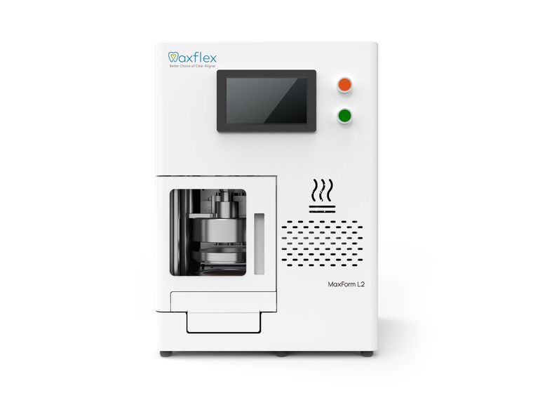 MaxForm L2 thermoforming machine, front view